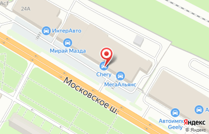 Автосалон МегаАльянс на карте