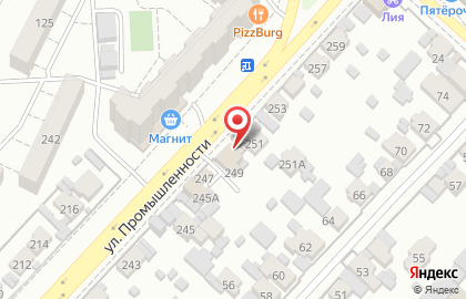 Торгово-производственная компания алмазного инструмента и оборудования АлмазСервис на улице Промышленности на карте