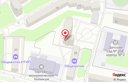 Следственный отдел по Устиновскому району на карте