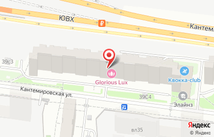 Тадаяма на Кантемировской улице на карте