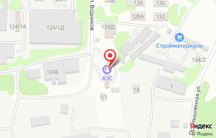 АГЗС на Промышленной улице на карте