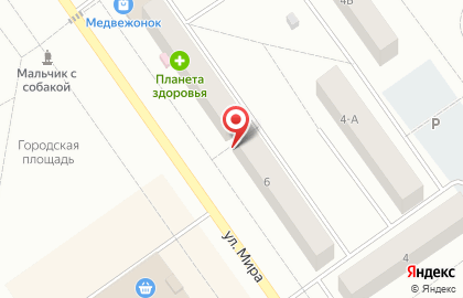 Магазин тканей в Ханты-Мансийске на карте