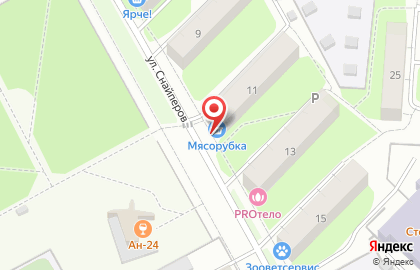 Магазин МЯСОрубка в Перми на карте
