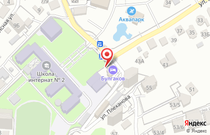 Продовольственный магазин в Центральном районе на карте