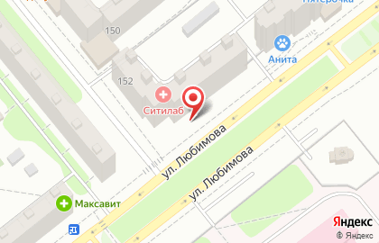 Парикмахерская Народная в Иваново на карте