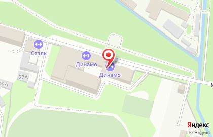 Гостиница Динамо в Правобережном районе на карте