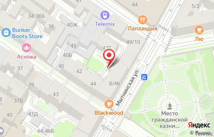 Мужская парикмахерская Homey Barbershop на метро Площадь Восстания на карте