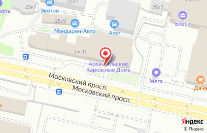 Торгово-монтажная компания Минин и Пожарский на Московском проспекте на карте
