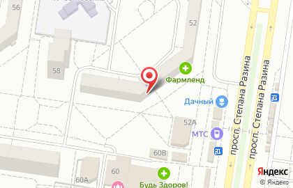 Салон химчистки Фея в Тольятти на улице Степана Разина на карте
