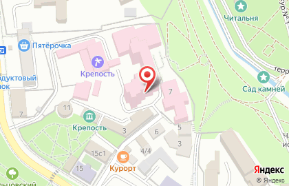 Санаторий Крепость на карте