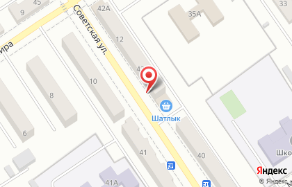 Торгово-сервисная компания Хайруллины и К на Советской улице на карте