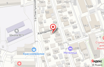 Аттика на Аэродромной улице на карте