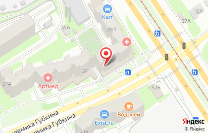 Торгово-сервисная компания Холод-Сервис+ на улице Академика Губкина на карте