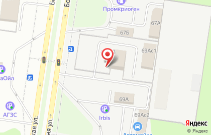 Торговый дом Сафари в Автозаводском районе на карте