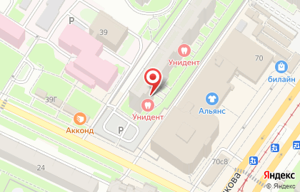Студия коррекции слуха на карте