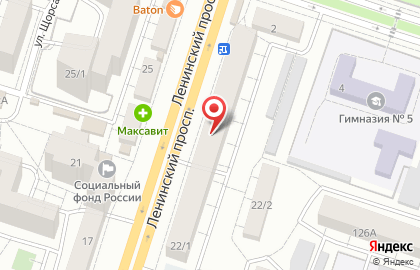 Аптека Апрель в Воронеже на карте