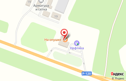 Кафе На Опушке на Магистралиной улице на карте