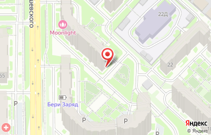 Центр страхования на улице Чернышевского на карте