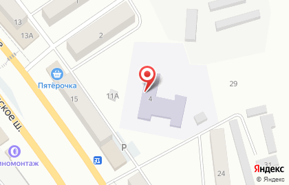 Детский сад №5 в Спортивном переулке на карте