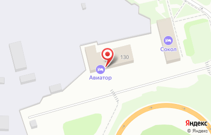 Отель Авиатор в Ханты-Мансийске на карте