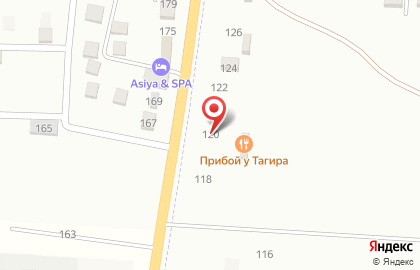 Ресторан Прибой у Тагира на карте