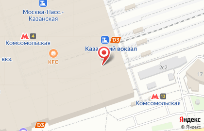 Сауна на Комсомольской на карте
