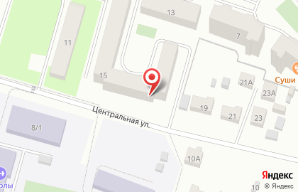 Компания по эвакуации автомобилей на Центральной улице на карте