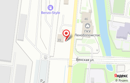 Шиномонтажная мастерская на Центральной улице на карте