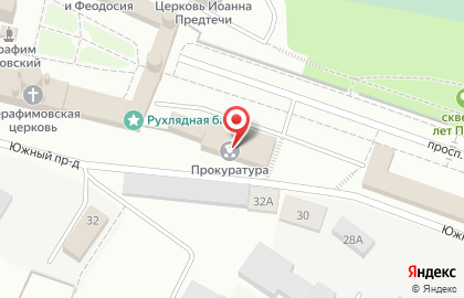 Прокуратура г. Сарова в Нижнем Новгороде на карте