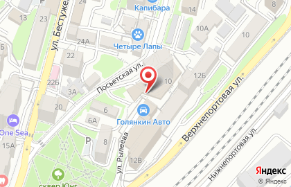 Центр проката RentAuto в Фрунзенском районе на карте