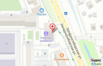 Точка быстрого питания Doner Like на Западносибирской улице на карте