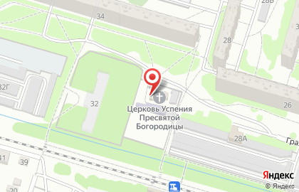Православный приход церкви Успения Богородицы на карте