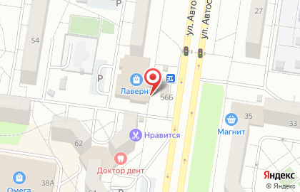 Терминал ВТБ на улице Автостроителей, 56а на карте