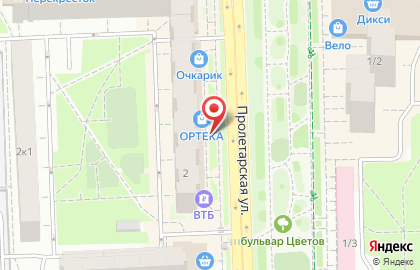 Ремонт ноутбуков RepairSC на Пролетарской улице на карте