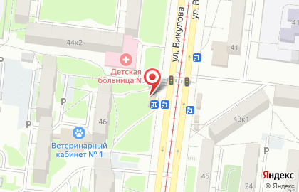 Kebab King в Верх-Исетском районе на карте