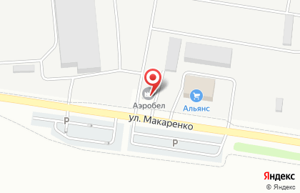 Компания по производству и продаже газобетонных блоков АэроБел на карте