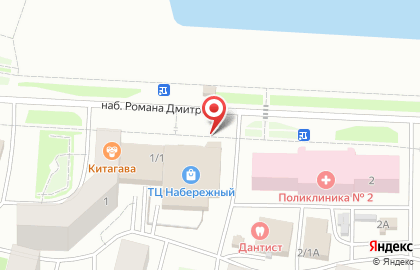Авиационное агентство Авиа Флайт в ТЦ Набережный на карте
