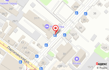 Киоск по продаже мороженого на улице Софьи Перовской на карте