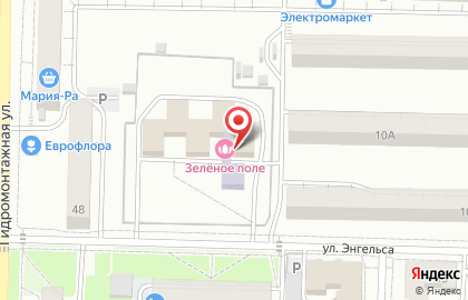 Техцентр в Советском районе на карте