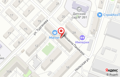 ДЮСШ №23 в Дзержинском районе на карте