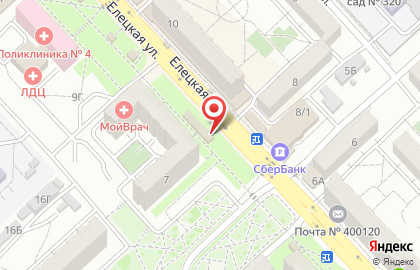 Магазин мясной продукции Петруха в Ворошиловском районе на карте