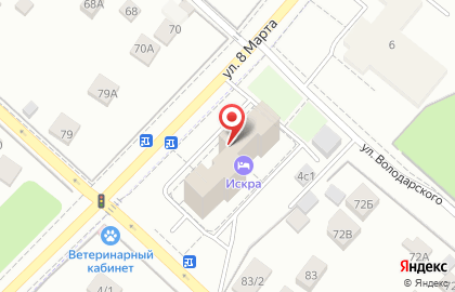 Кафе Роллофф на метро Жулебино на карте