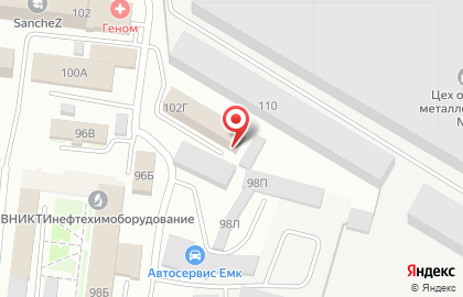 Рекламно-производственная компания Контраст в Краснооктябрьском районе на карте