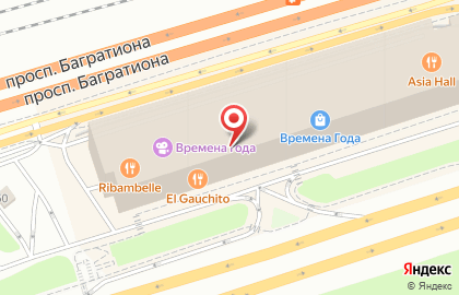 Бутик кофе и кофемашин Nespresso на Кутузовском проспекте на карте