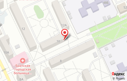 Продовольственный магазин Макс в Правобережном районе на карте