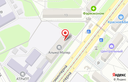 Центр обучения и содействия трудоустройству Государственное автономное профессиональное образовательное учреждение Иркутской области на карте