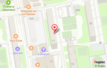 Вега в Дзержинском районе на карте