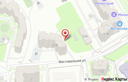 Новостройки, ООО СМУ-33 на улице Комиссарова на карте