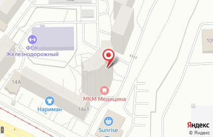 Автомат по продаже питьевой воды Источник долголетия в Железнодорожном районе на карте