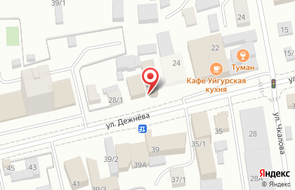 Банкетный зал Лав Стори на улице Дежнева на карте
